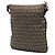 Fendi Brauner Zucchino Canvas Umhängetasche Hellbraun - Ansicht 2