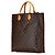 Brauner Monogramm Sac Plat Louis Vuitton - Ansicht 2
