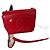 Borsa Chanel Flat Rossa in Pelle d'Agnello Rosso