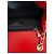 Borsa Chanel Flat Rossa in Pelle d'Agnello Rosso - vista 13