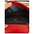 Borsa Chanel Flat Rossa in Pelle d'Agnello Rosso - vista 6