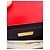 Borsa Chanel Flat Rossa in Pelle d'Agnello Rosso - vista 9