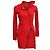 Jacquemus La Robe Maille Colin Mini Dress en Lana Roja