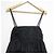Autre Marque Vestido de Camisón de Satén Mate L'ESSAGE JOURNAL STANDARD Negro - vista 3