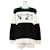 Autre Marque N21 Wollpullover Schwarz Grün Roh