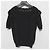 Autre Marque Aveniretoile Spitzenstrick Pullover mit Rüsche Schwarz - Ansicht 2