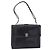 Borsa a tracolla Burberry Nova Check in pelle Nero