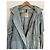 Moncler Parka Larga Azul Claro con Plumón - vista 5