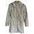 Parka Moncler Gris Impermeable con Capucha Desmontable