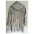 Parka Moncler Gris Impermeable con Capucha Desmontable - vista 3
