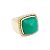 Anello FRED, "PAIN DE SUCRE", oro rosa 750/000, crisoprasio, diamanti. - vista 2
