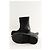 Mm6 Botas de cuero negro - vista 6