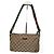 Vintage Gucci Monogramm Canvas Tasche Beige Braun
