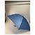 Céline Vintage Celine Paris Monogram Polyester Regenschirm Blau - Ansicht 2