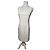 Courreges Vintage Courrèges Leinenkleid Weiß 38/M