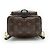 Louis Vuitton Mini Palm Springs Monogram Marrone - vista 6