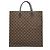 Louis Vuitton Borsa Piatta Damier Ebene Marrone