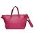 Borsa a mano/spalla in pelle rosa Salvatore Ferragamo - vista 3