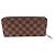Louis Vuitton Zippy Geldbörse aus Damier-Canvas Braun Damier ebene