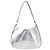Prada Cleo Schultertasche aus Spazzolato-Leder Mittel Silber - Ansicht 2