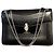 Bulgari Schwarze Lederhandtasche Serpenti von Bvlgari