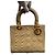 Christian Dior Lady Dior Handtasche aus Lammleder Beige