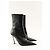 Thierry Mugler Botas de cuero negro - vista 3
