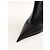 Thierry Mugler Botas de cuero negro - vista 5