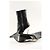 Thierry Mugler Botas de cuero negro - vista 6