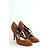 Dolce & Gabbana Braune Wildleder-Absatzschuhe - Ansicht 3