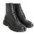 Maison Martin Margiela Schwarze Leder Schnürstiefel - Ansicht 3