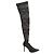 Alexander Wang Bota de cano alto preta