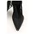 Alexander Wang Bota de cano alto preta - view 4