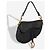 DIOR Saddle Bag in Black Leather - 102988 - view 3