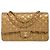 Bolso CHANEL Timeless/Classique en Cuero Dorado - 102985
