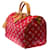 Borsa LOUIS VUITTON Speedy in Pelle Rossa - 103016 Rosso - vista 5