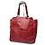 Chloé Vintage Chloe Leder Tote Bag Rot