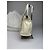 Chloé Vintage Chloe Lederhandtasche grau und weiß - Ansicht 6