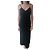 Chantal Thomass Abendkleid aus schwarzem Samt