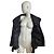 Bcbg Max Azria ✨ Chaqueta de Plumas Cinturada BCBGMAXAZRIA – Talla L Negro - vista 2