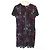 Autre Marque Spitzenkleid Kollektion Sonia Rykiel Schwarz Mehrfarben - Ansicht 2