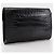 Autre Marque Borsa a spalla in pelle goffrata MORABITO 2 in 1 con catena Nero - vista 3