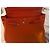 Borsa a mano Hermès Birkin 35 Arancione in pelle - vista 13