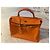 Borsa a mano Hermès Birkin 35 Arancione in pelle - vista 8