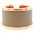 Hermès Olympe GM Etoupe Roségold Ring Golden Taupe  - Ansicht 4