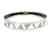 Hermès Enamel PM Carte à Joue Charm Bracelet Silvery White  - view 1
