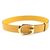 GUCCI Two-Tone Leather Belt Blue Yellow - view 3
