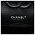 Chanel Azul Médio Clássico Chevron Patente Dupla Aba Azul marinho - vista 5