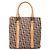Braune Diorissimo Trotter Canvas Tote von Dior