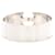 Pulsera PM Hermès Clic Clac H de esmalte blanco ancho  - vista 2